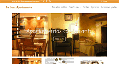 Desktop Screenshot of lalunaapartamentos.com